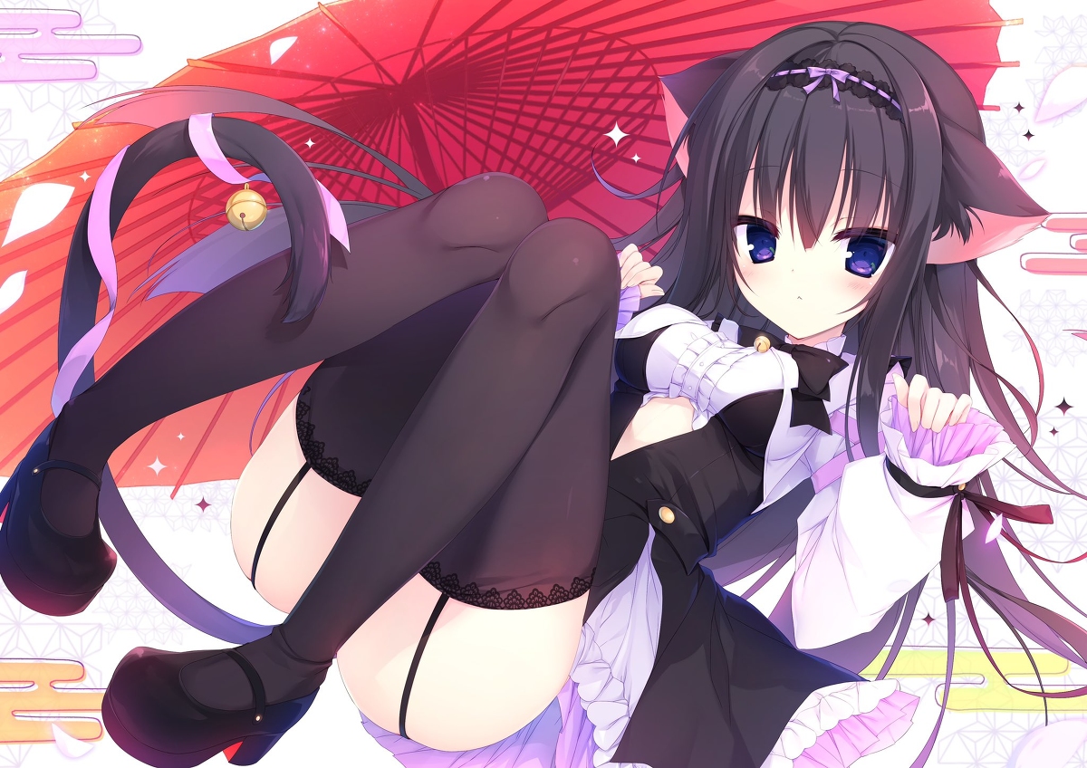 This is a pixiv picture whose title is mia💜🐾.