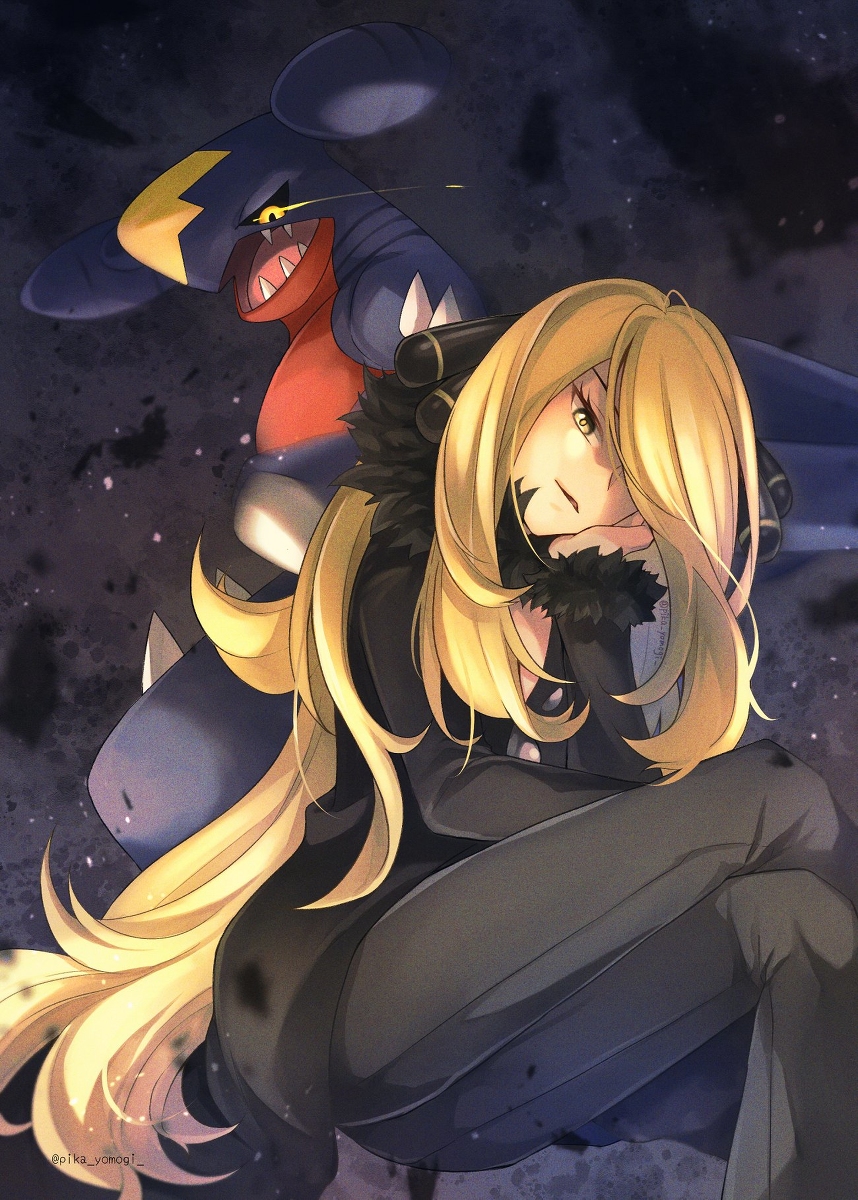 This is a pixiv picture whose title is シロナ.