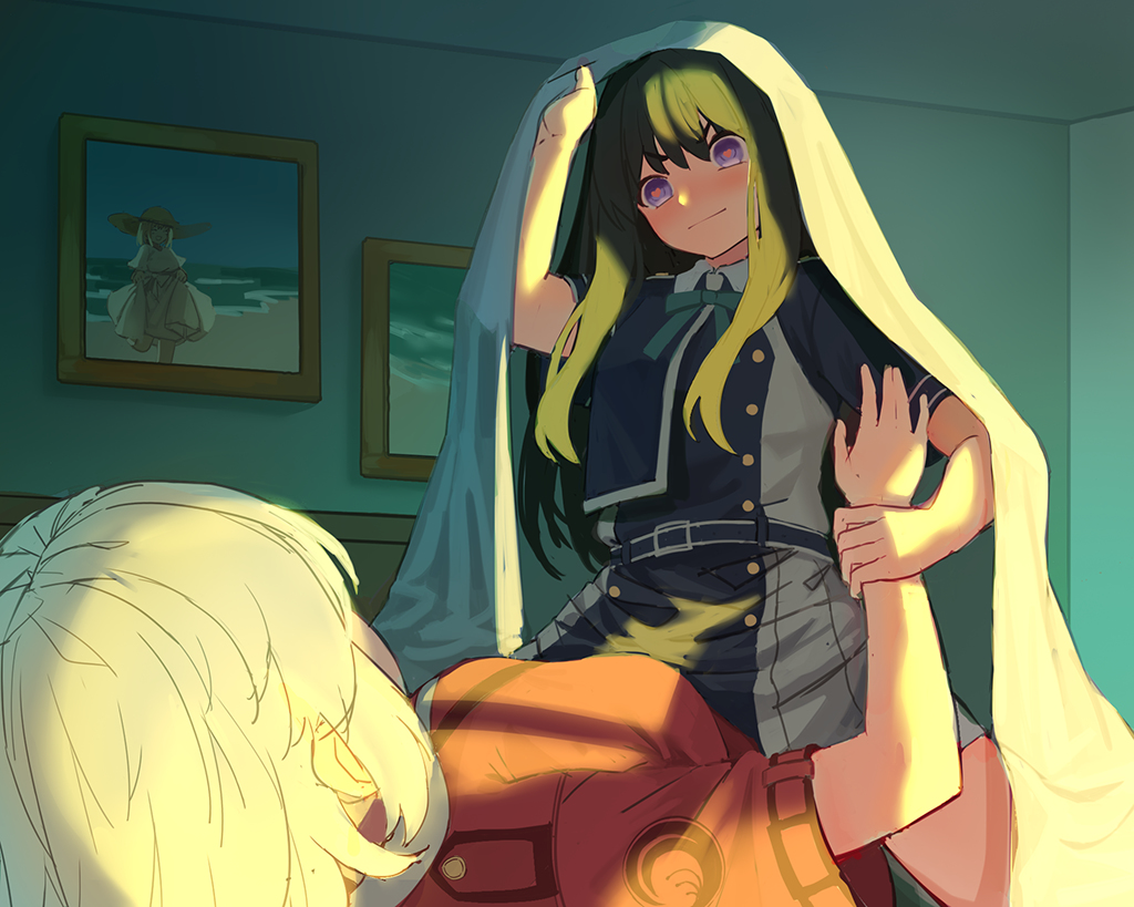 This is a pixiv picture whose title is 今は私の番です.