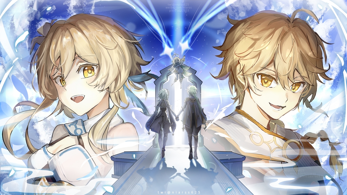 This is a pixiv picture whose title is ✨Happy 2nd Anniversary.