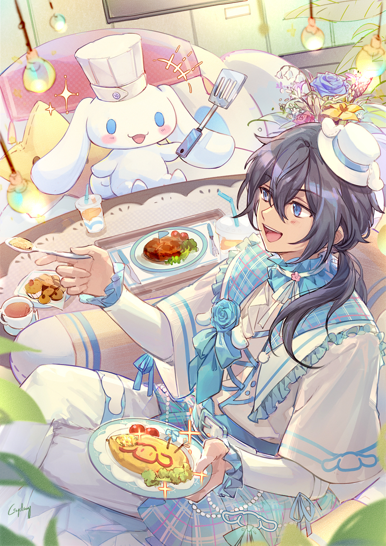 This is a pixiv picture whose title is 🍽✨.