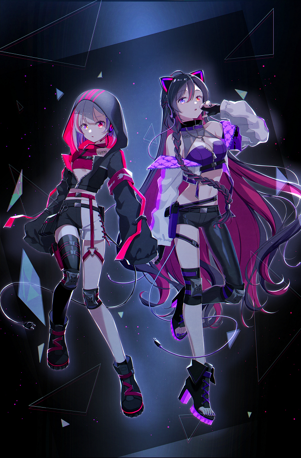 This is a pixiv picture whose title is AbyssDIVA -1st Anniversary-.