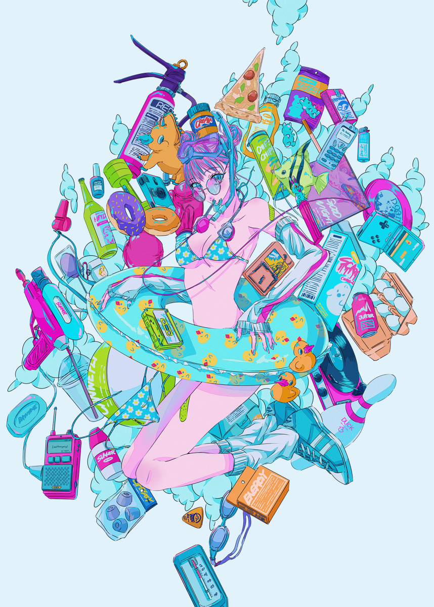 This is a pixiv picture whose title is 無題.