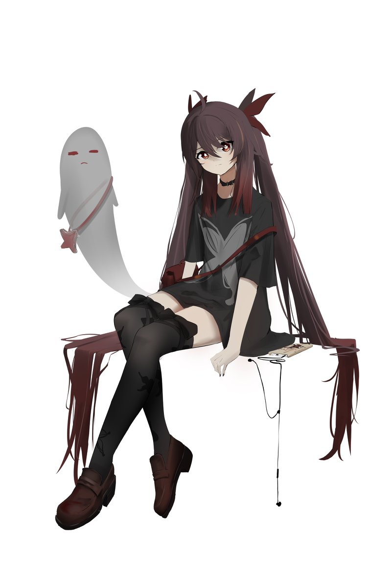 This is a pixiv picture whose title is 日绘，胡桃.