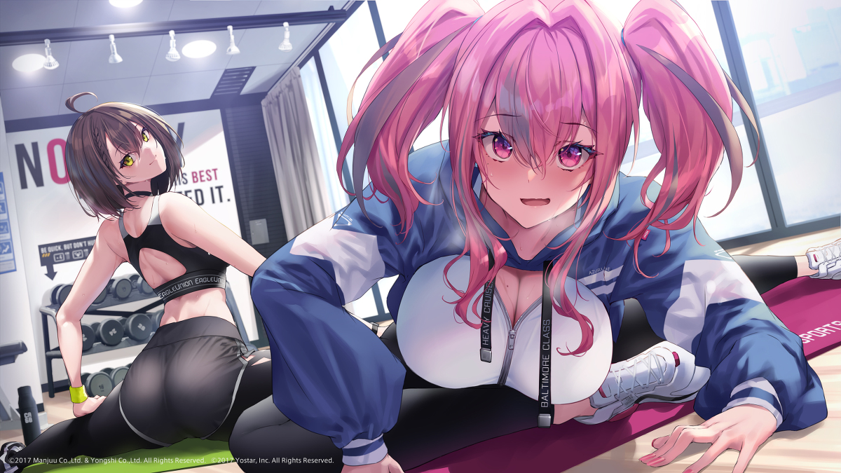 This is a pixiv picture whose title is ブレマートンとボルチモア.