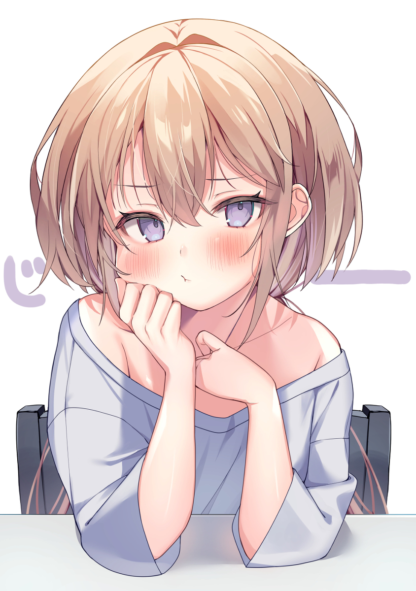 This is a pixiv picture whose title is 見つめる妹ちゃん.