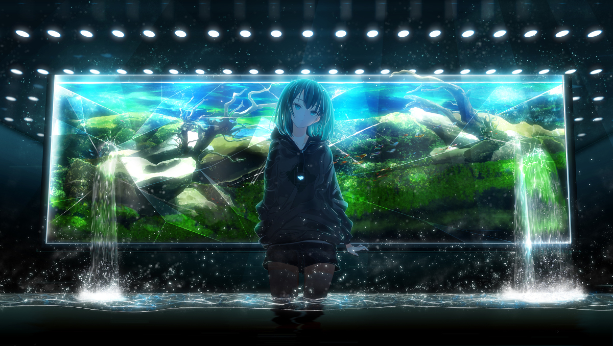 This is a pixiv picture whose title is 神様が決めたの？.