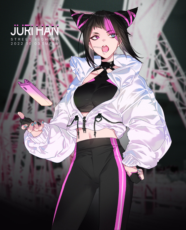 This is a pixiv picture whose title is Juri Han.