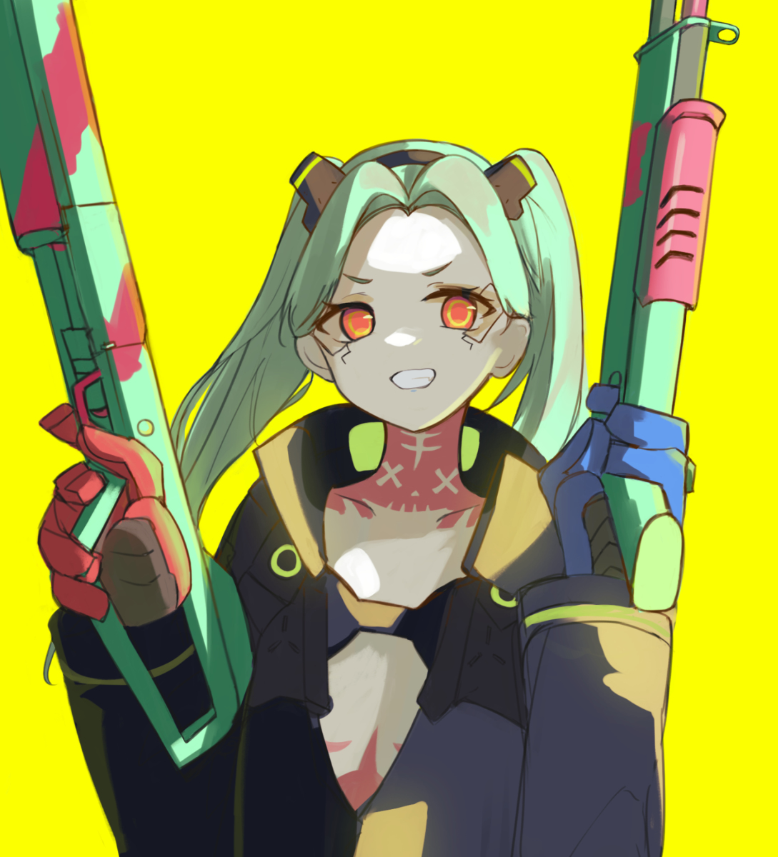 This is a pixiv picture whose title is レベッカ.