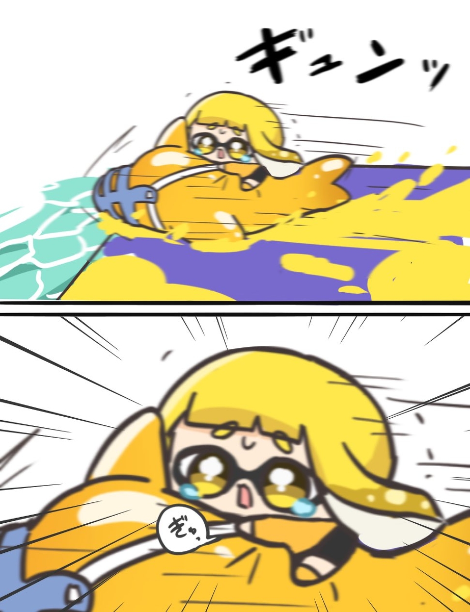 This is a pixiv picture whose title is スプラトゥーン.