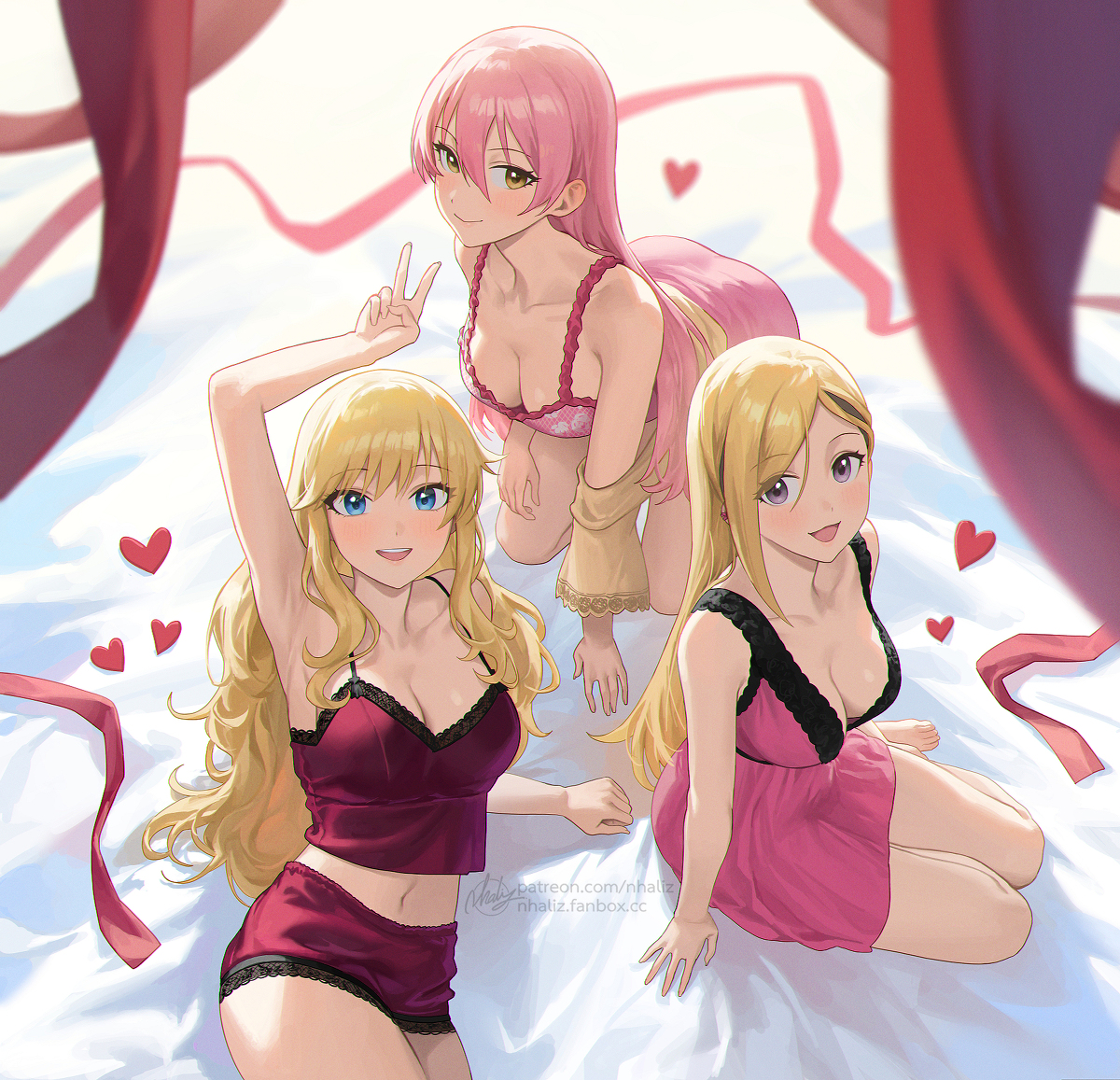 This is a pixiv picture whose title is セクシーギャルズ.