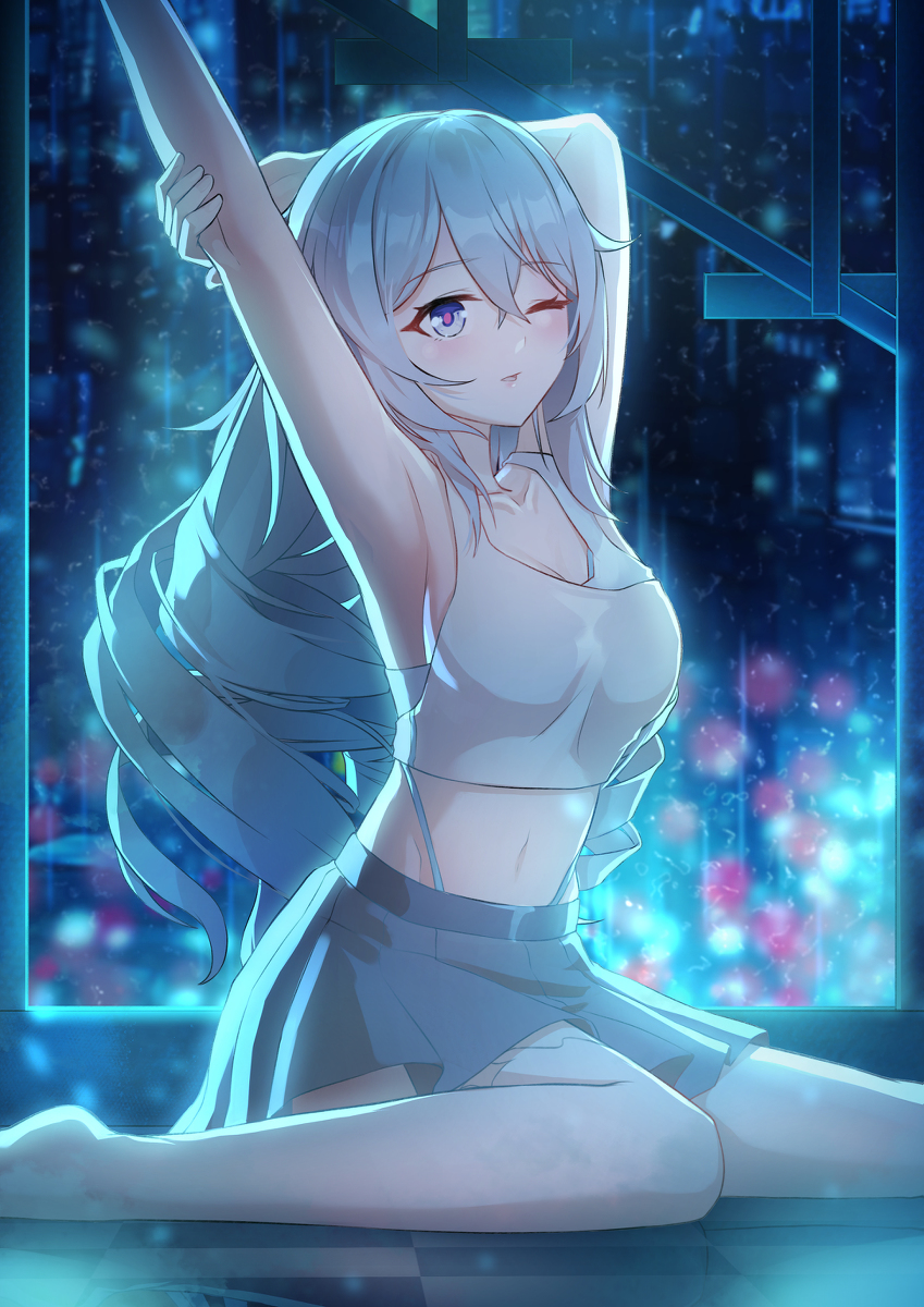This is a pixiv picture whose title is DAY65 我TM被AI薄纱.