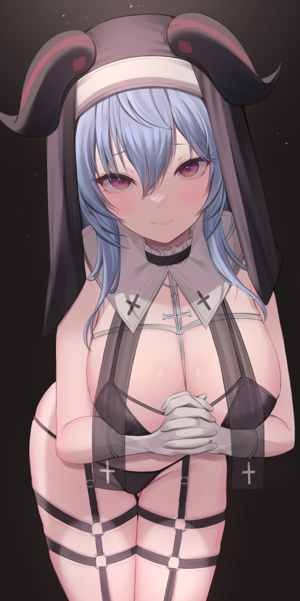 This is a pixiv picture whose title is シスター甘雨.