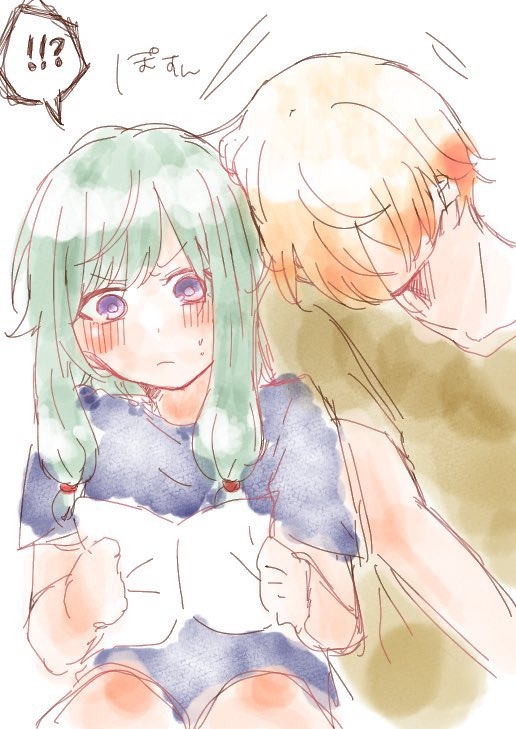 This is a pixiv picture whose title is 無題.