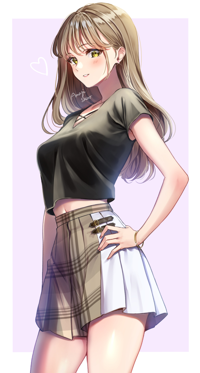 This is a pixiv picture whose title is ギャルお姉さん.
