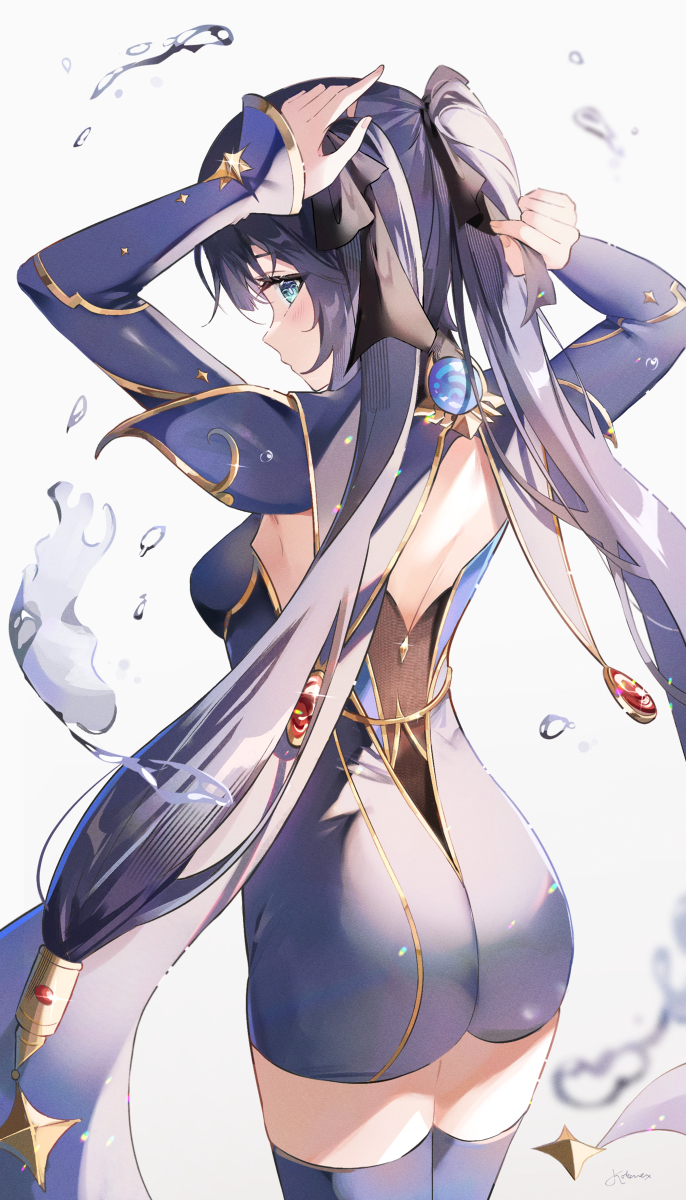This is a pixiv picture whose title is Mona.