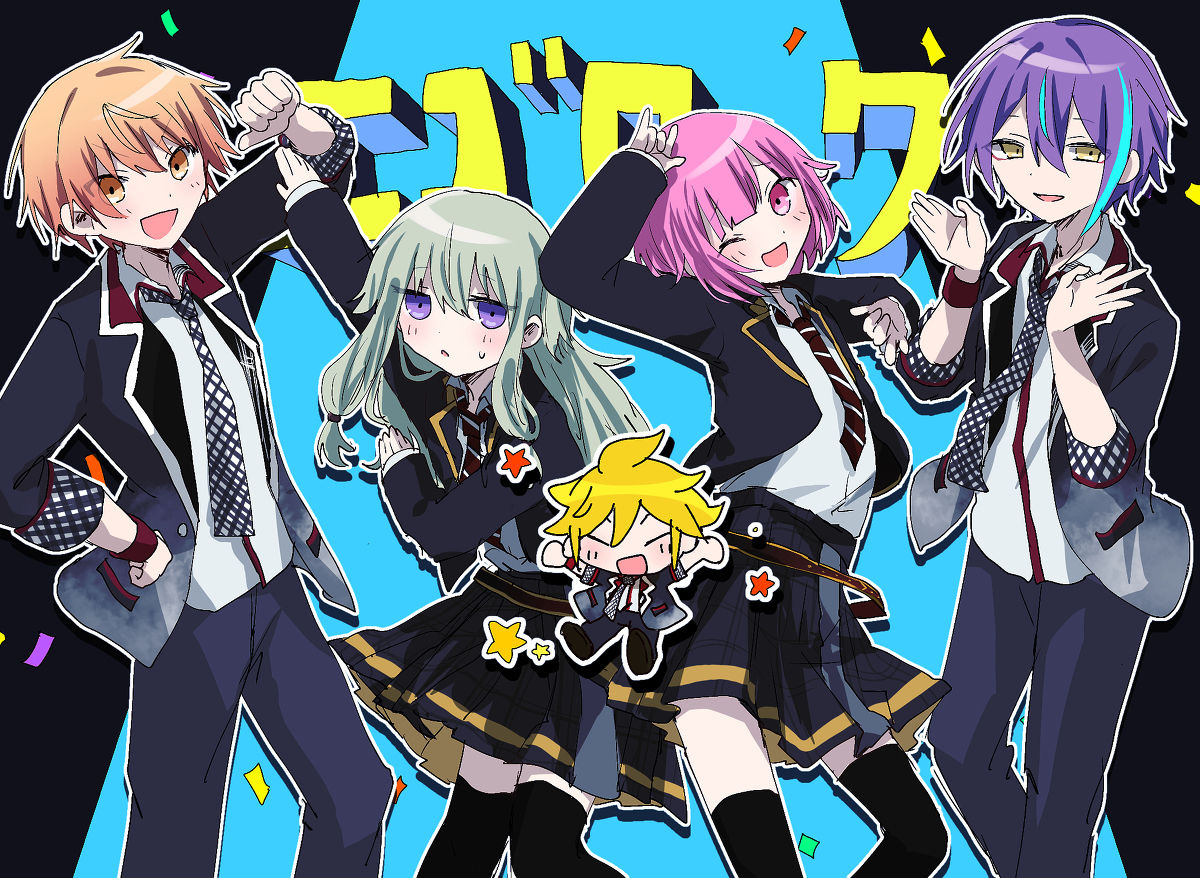 This is a pixiv picture whose title is 斜め45度ナンセンス.