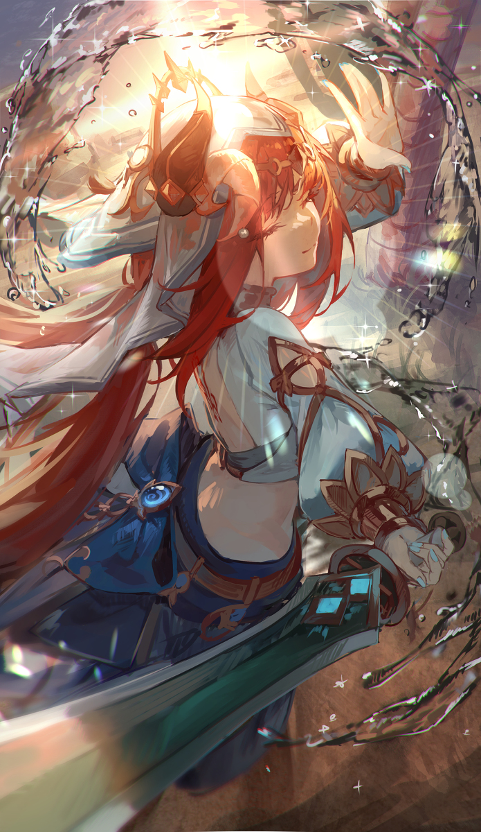 This is a pixiv picture whose title is ニィロウ.