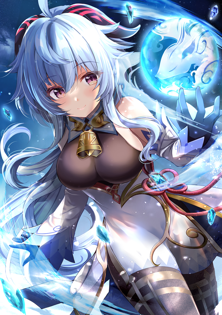 This is a pixiv picture whose title is 甘雨ちゃん.
