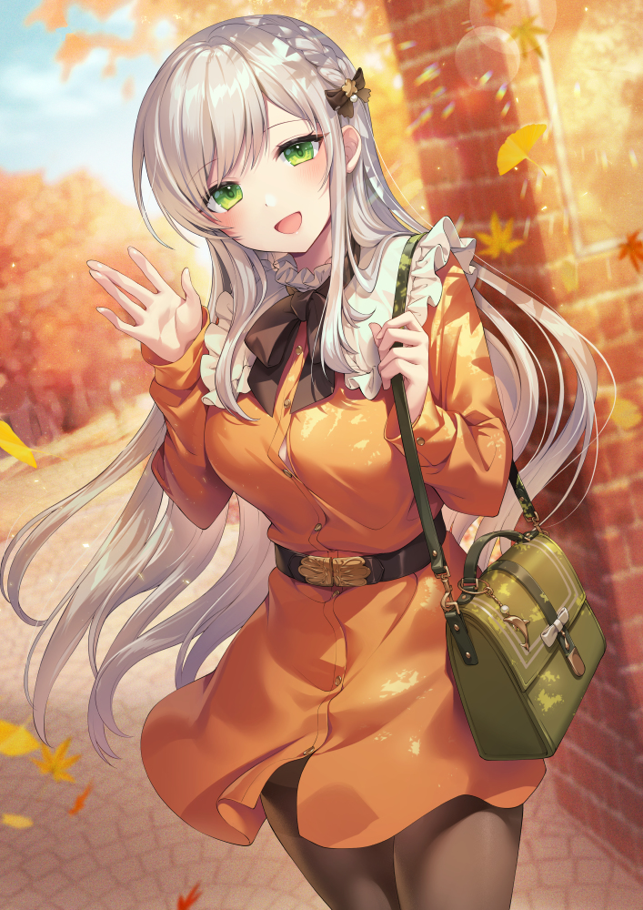 This is a pixiv picture whose title is 🍁.