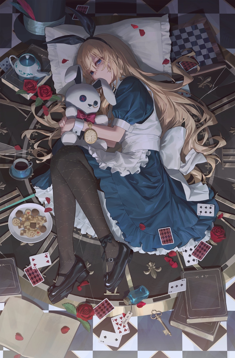 This is a pixiv picture whose title is ALICE.