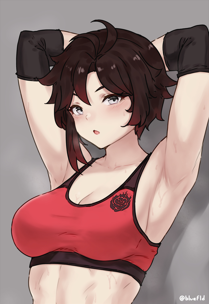 This is a pixiv picture whose title is Ruby Rose.