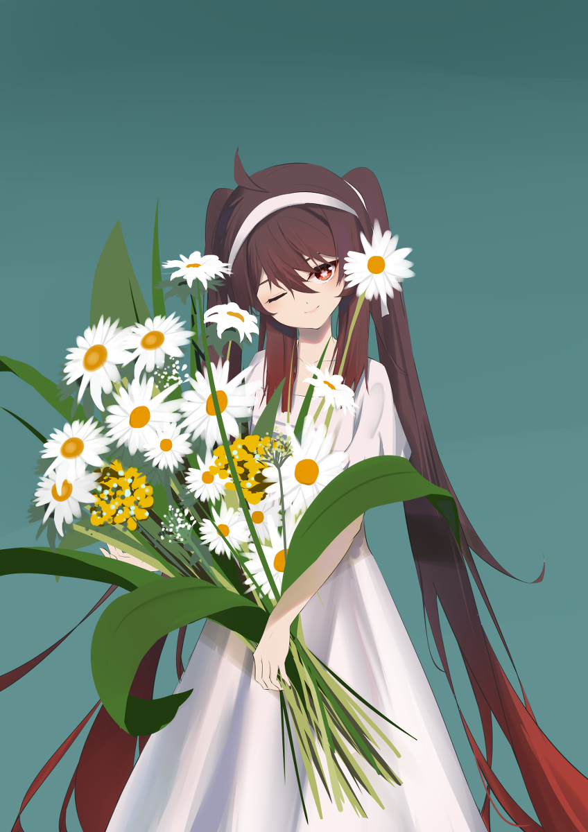 This is a pixiv picture whose title is 日绘，胡桃~.