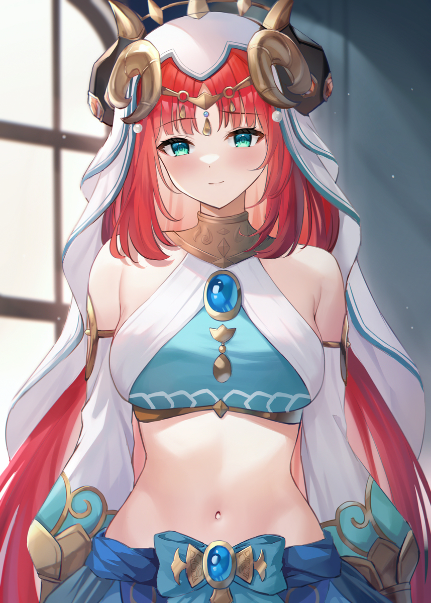 This is a pixiv picture whose title is 妮露.