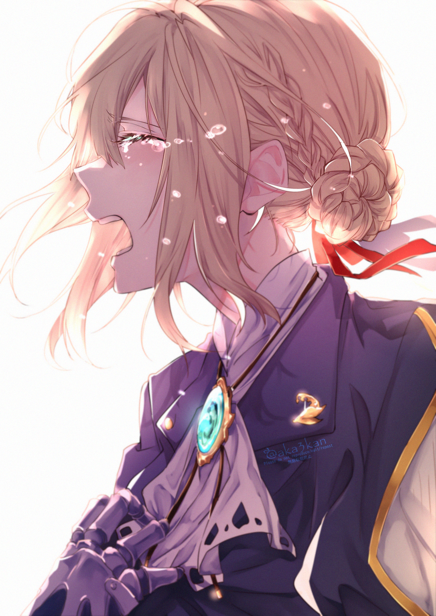 This is a pixiv picture whose title is ヴァイオレット・エヴァーガーデン.