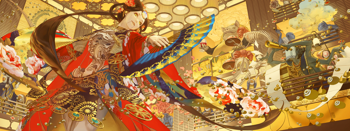 This is a pixiv picture whose title is Grand Stage.