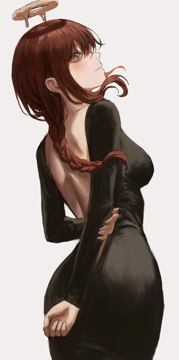 This is a pixiv picture whose title is マキマ.