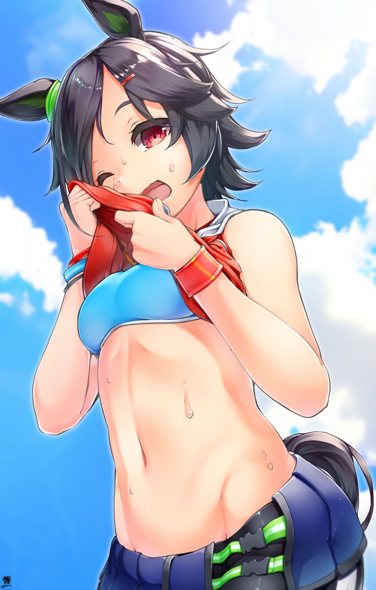This is a pixiv picture whose title is チケゾーはこういう無防備なところあるから見ててゼッタイ楽しい。.