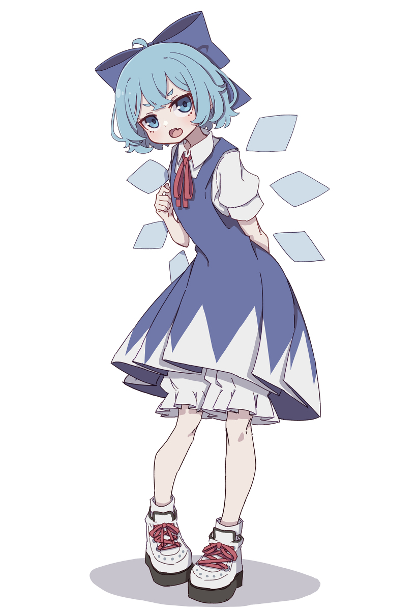 This is a pixiv picture whose title is ⑨日.