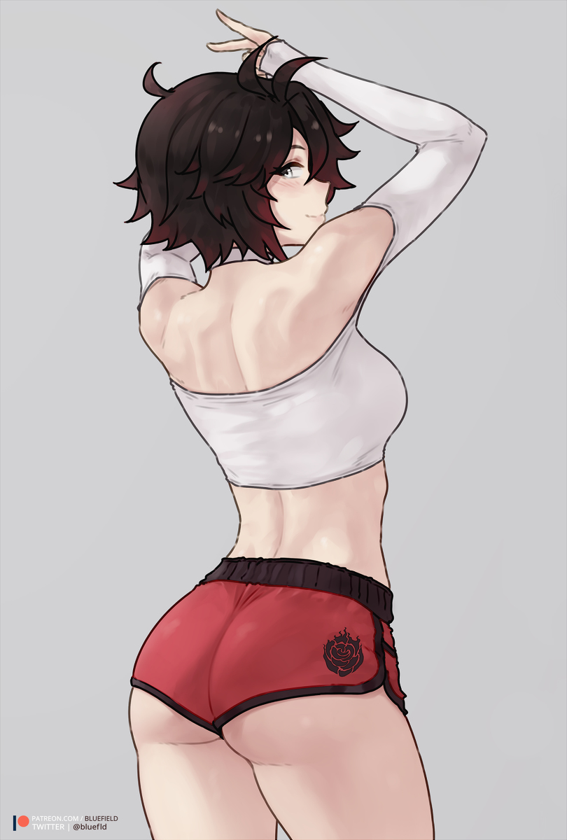 This is a pixiv picture whose title is Ruby Rose.