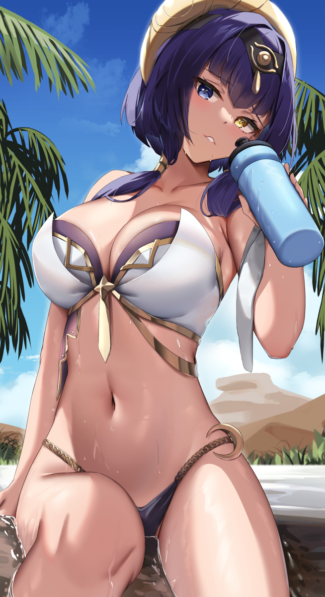 This is a pixiv picture whose title is Sweaty Candace.
