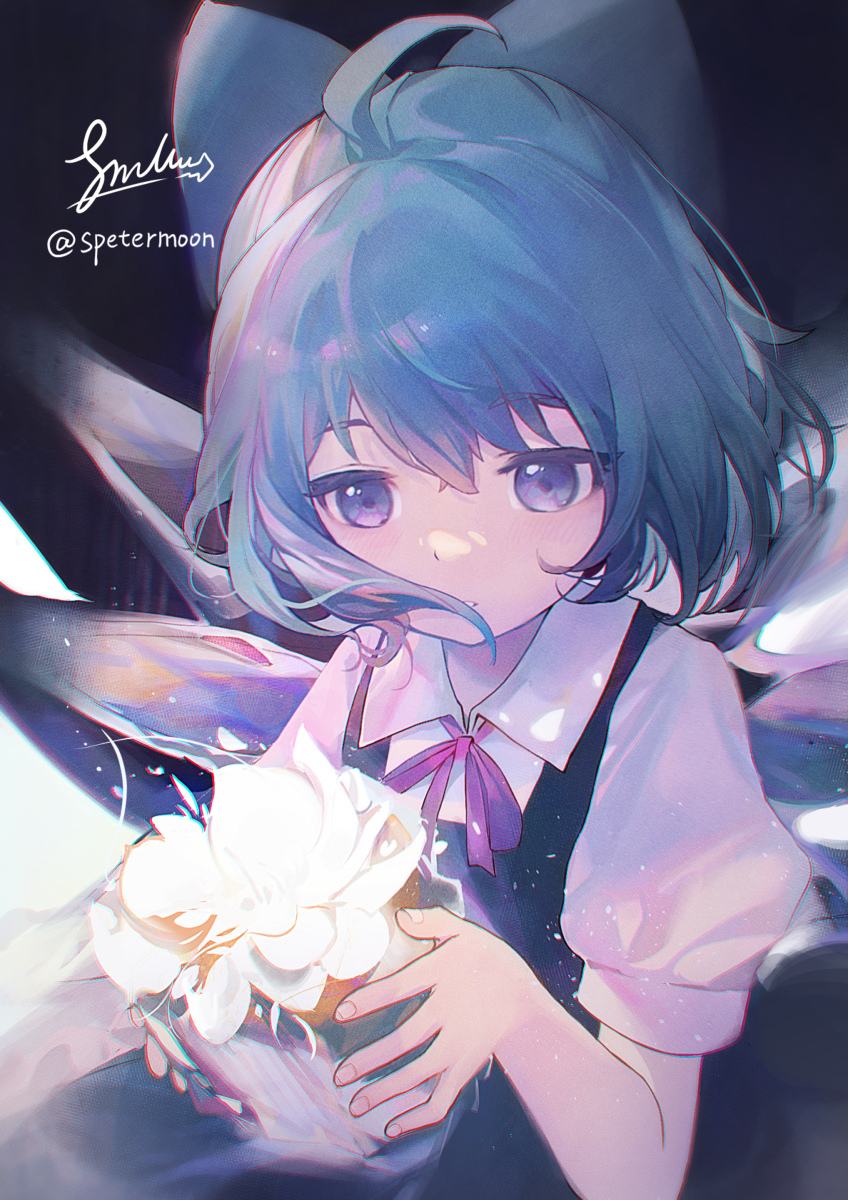 This is a pixiv picture whose title is チルノ.