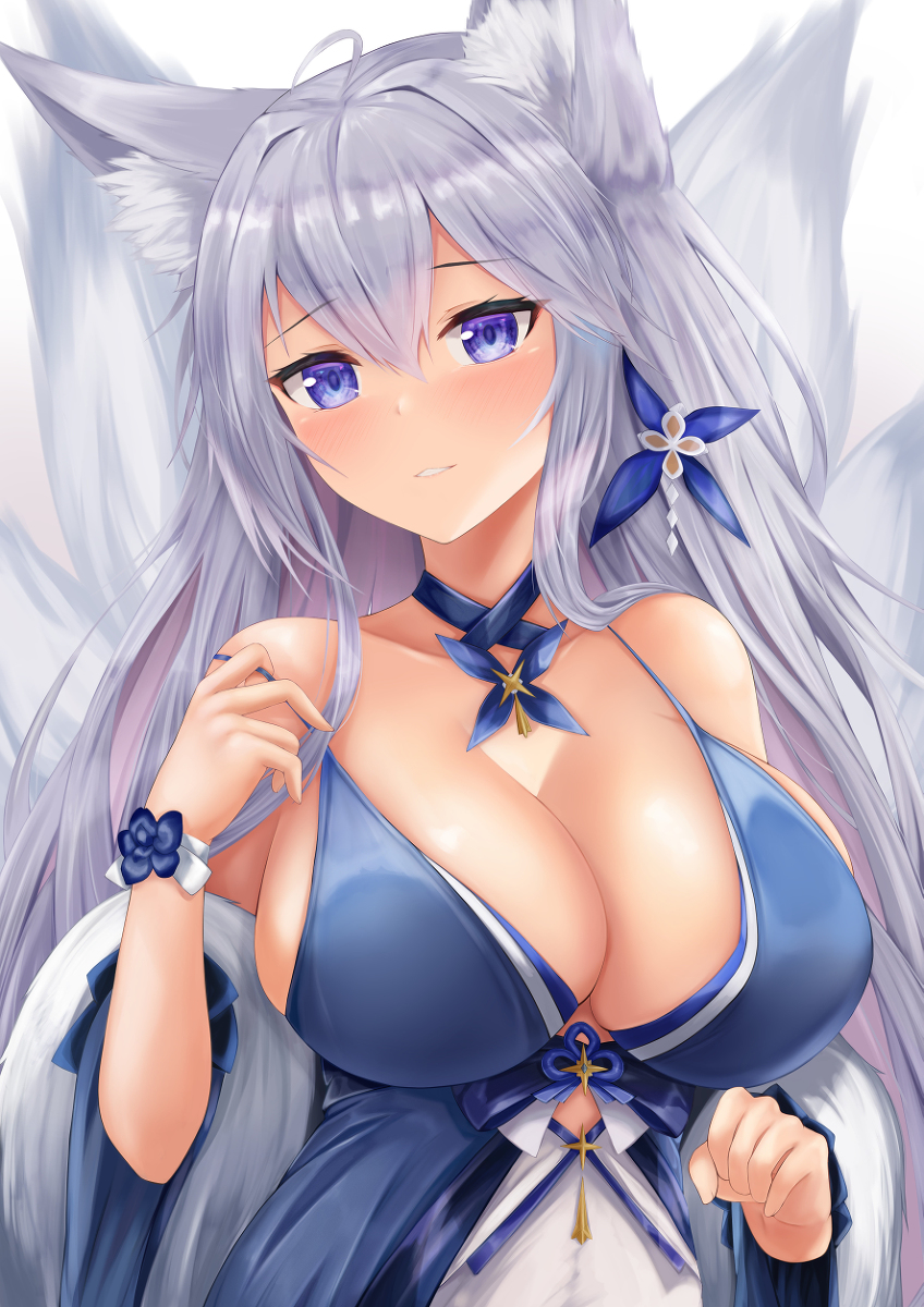 This is a pixiv picture whose title is 信濃.