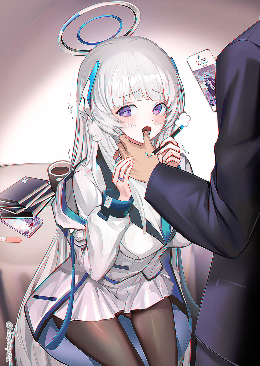 This is a pixiv picture whose title is 舌.
