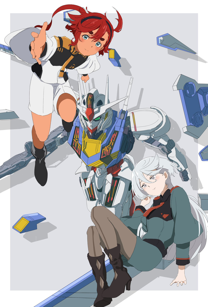 This is a pixiv picture whose title is 水星の魔女　‼︎.