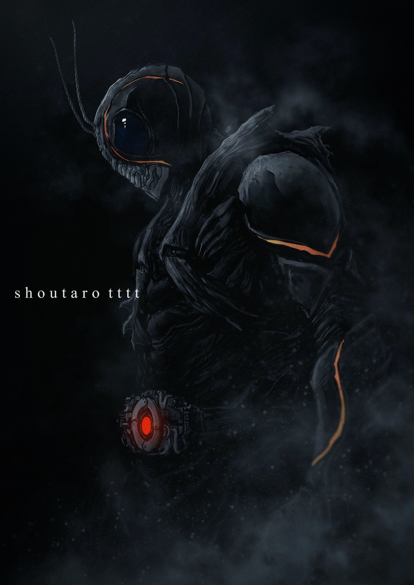 This is a pixiv picture whose title is BLACK SUN.