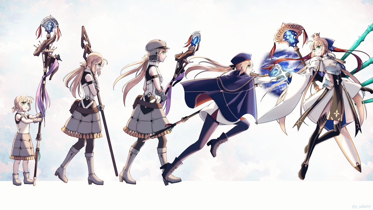 This is a pixiv picture whose title is fateログ22.