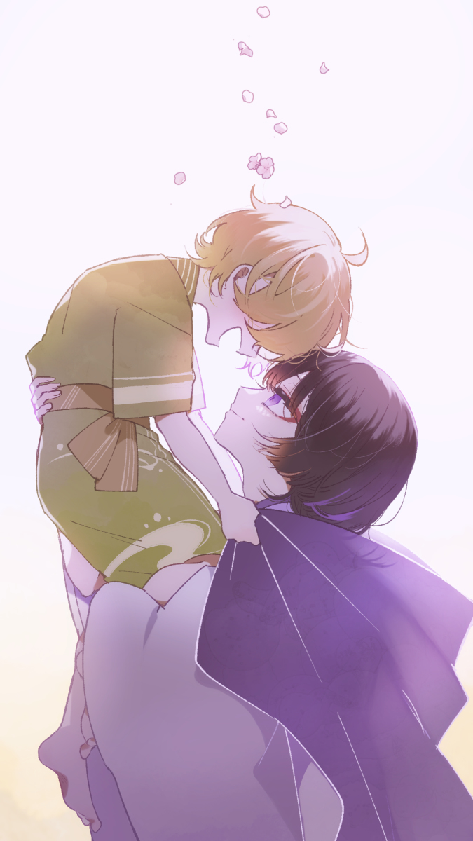 This is a pixiv picture whose title is 僕の期待.