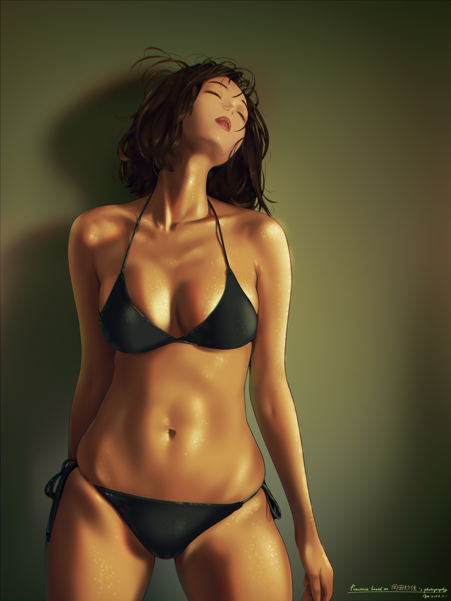 This is a pixiv picture whose title is 暇~.