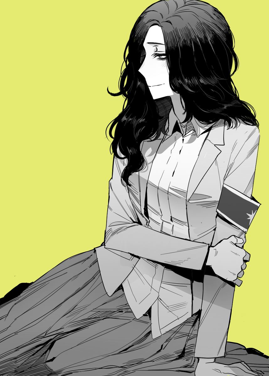 This is a pixiv picture whose title is Pieck.