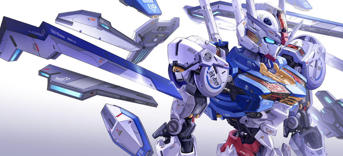 This is a pixiv picture whose title is また、ガンダムエアリアルくんかきましたよ！.
