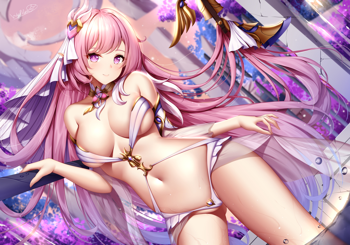 This is a pixiv picture whose title is 爱门.