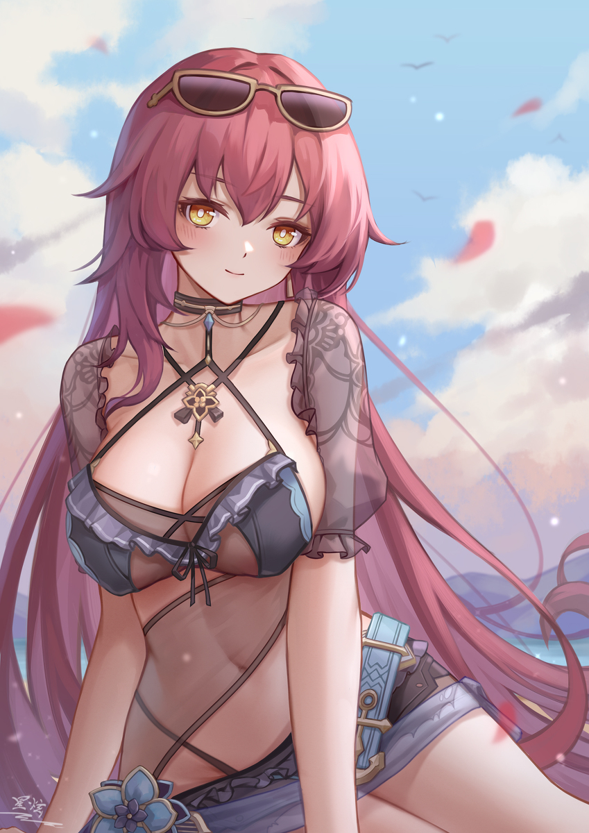 This is a pixiv picture whose title is 伊甸.