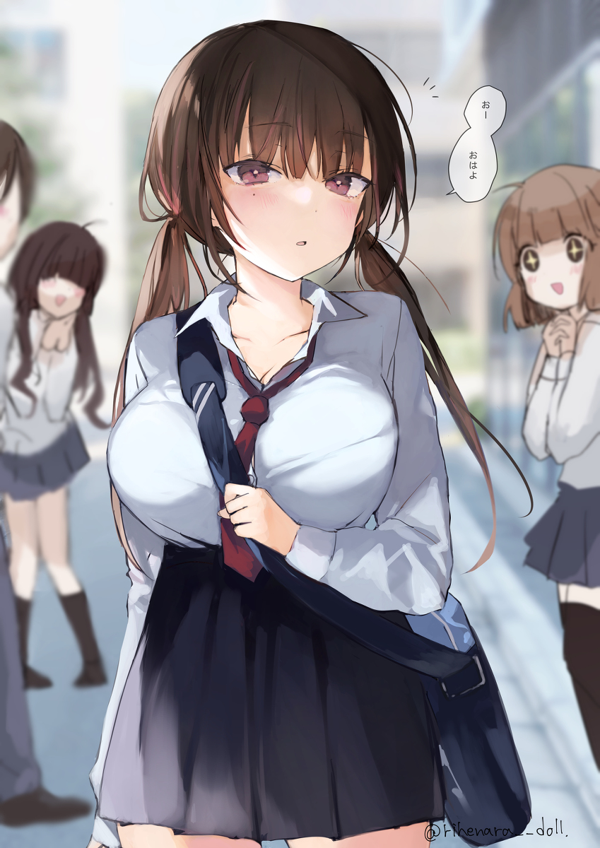 This is a pixiv picture whose title is 男女にモテるらしい陸上部の先輩.