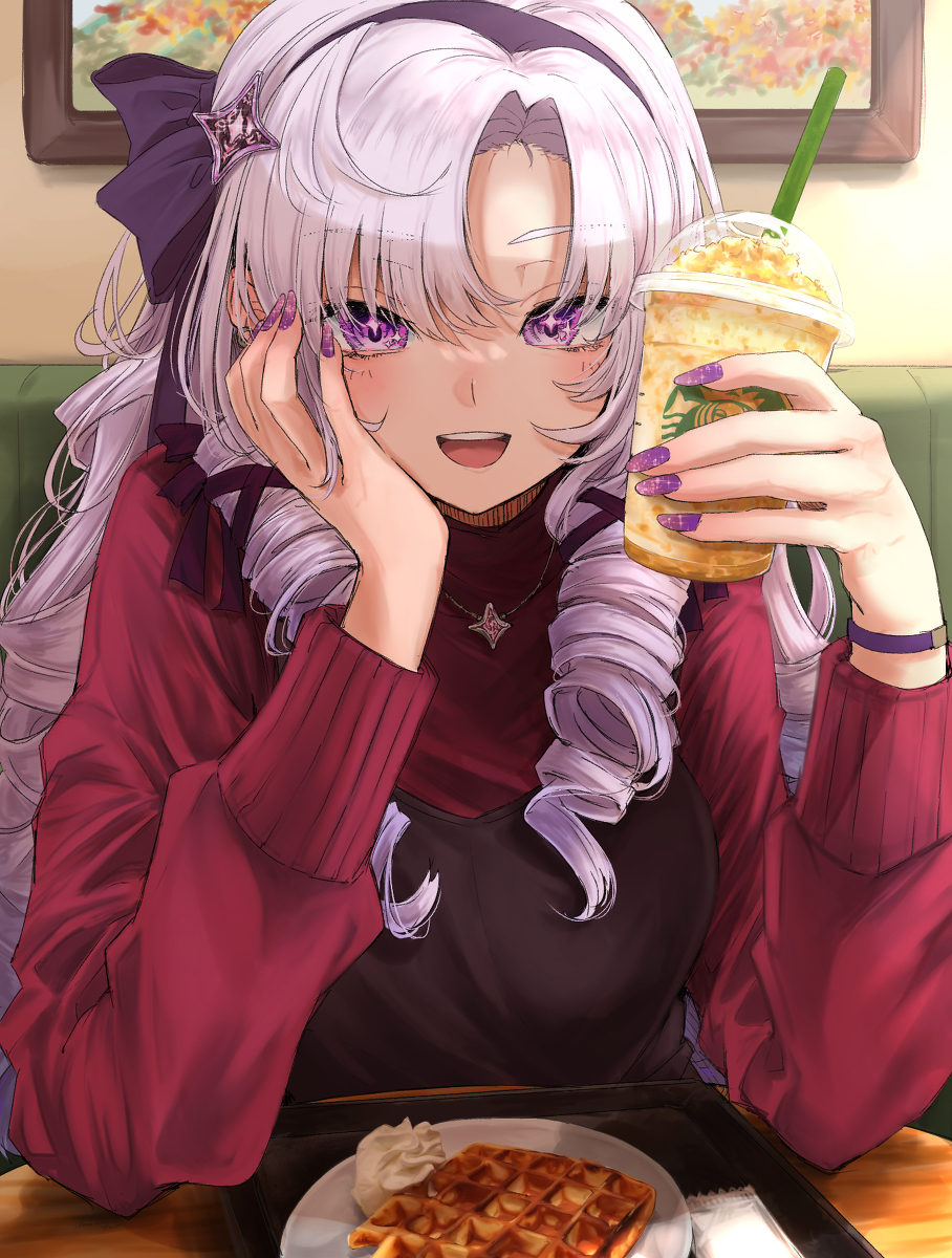 This is a pixiv picture whose title is やきいもフラペチーノ.