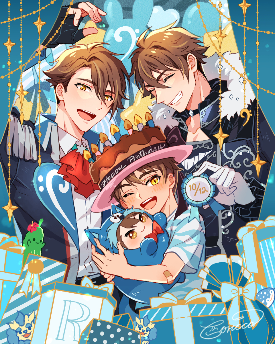 This is a pixiv picture whose title is i7 LOG㉑ShineOnTheSea放送記念！.